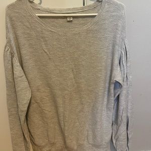 Long bubble sleeve shirt